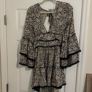 Free people mini open back size small